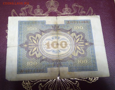 100 марок 1920 год - IMG_20181203_184156[1]