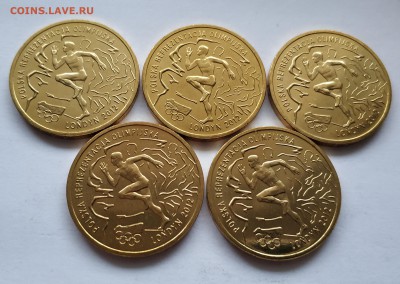 Польша, 2 злотых 2012 г., Олимпийские игры, Лондон, 5 монет - IMG_20181203_155815