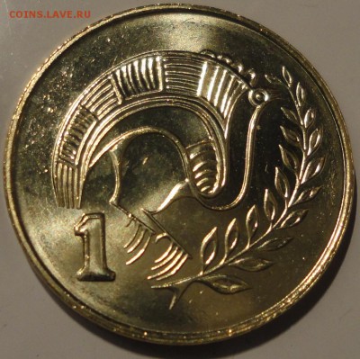 С 1 рубля UNC 1 цент 2004 г., Кипр, до 22:00 8.12.2018 г. - Кипр 1 цент 2004-1.JPG