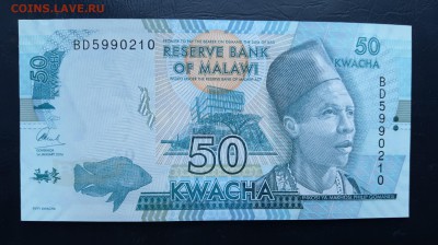 МАЛАВИ 50 квача 2016г., ДО 08.12. - Малавм 50 квача 2016г., А.