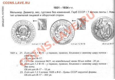 монета 20 копеек 1931 г - Безымянныйxx