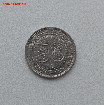 ВЕЙМАР,50 рейхспфеннигов 1928D(никель)до 6.12.2018 - IMG_20180902_150915