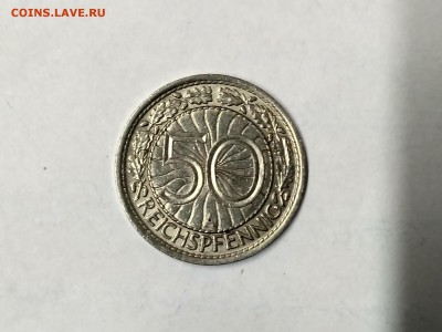 ВЕЙМАР,50 рейхспфеннигов 1929А(никель)до 6.12.2018 - IMG_20181130_080943_HDR