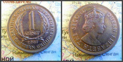 Восточные Карибы 1 цент, 1961 - 9