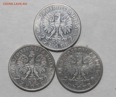 2 гроша, 1932, 1933, 1934 год, Ядвига, серебро - IMG_3784_cr
