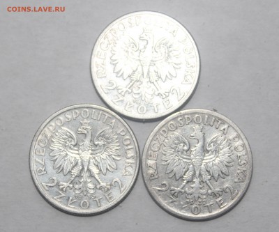 2 гроша, 1932, 1933, 1934 год, Ядвига, серебро - IMG_3783_cr