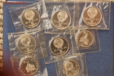8 юбилейных рублей в запайках - DSC09616