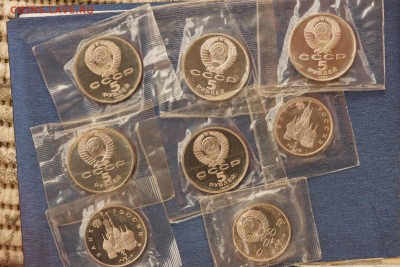 8 юбилейных рублей в запайках - DSC09618