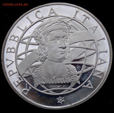 ИТАЛИЯ 500 ЛИР 1989 500 лет ОТКРЫТИЯ АМЕРИКИ 1492-1992 - DSCN3465.JPG