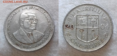 МАВРИКИЙ 1 рупия 2004 до 12 декабря 22-00 мск - МАВРИКИЙ 1 рупия 2004 20181205_1158