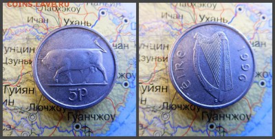 Ирландия 5 пенсов, 1996 - 5