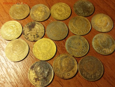 лот из 16 монет 1 копейка 1927-1953г до 09.12.2018 22:00 мск - 20181207_004537