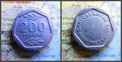 Испания 200 песет, 1987 - 1