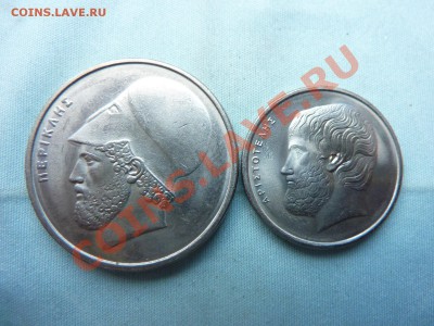 ГРЕЦИЯ 5 и 20 драхм В ШТЕМПЕЛЬНОМ БЛЕСКЕ  до 2.06.11 в 22-00 - MEMO0037.JPG