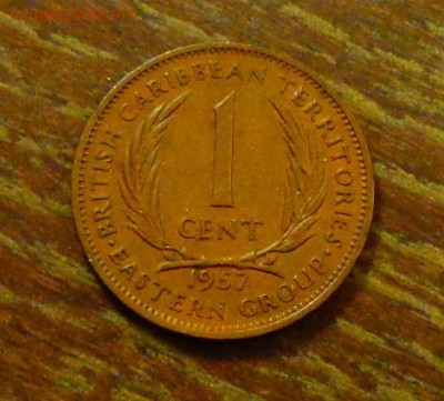 БРИТАНСКИЕ ВОСТОЧНЫЕ КАРИБЫ - 1ц 1957 до 14.12, 22.00 - Брит. Карибы - 1 ц 1957