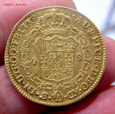 Золотая монета 1787 года атрибуция, оценка. - PC080489.JPG