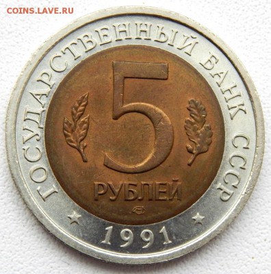 5 рублей 1991 ВИНТОРОГИЙ КОЗЕЛ до 11.12.18 - DSCN0582.JPG