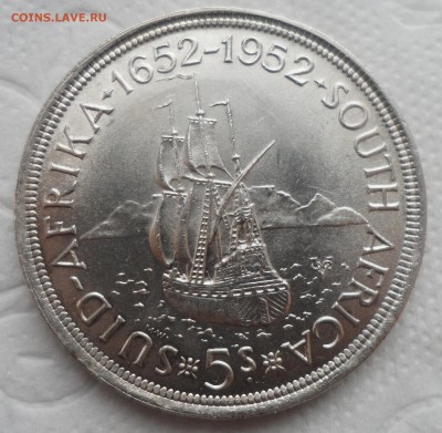 ЮАР 5 шиллингов, 1952 300 лет основанию Кейптауна - SAM_5037.JPG