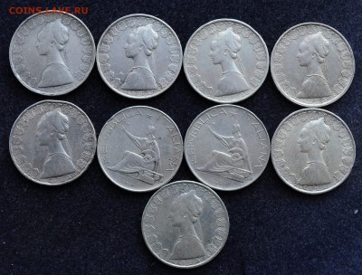 Лот - 500 лир Италия 1958(4шт), 1959(3шт), 1961(2шт), 9шт. - DSC_0599.JPG
