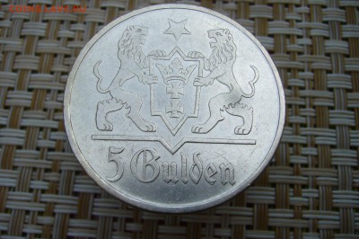 5 гульденов 1923 данциг - 13-12-18 - 23-10 мск - P1910547.JPG