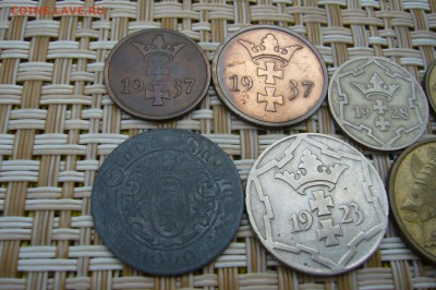 Данциг ассорти пфеннигов - 1-2-5-10 - 13-12-18 - 23-10 мск - P1910590.JPG