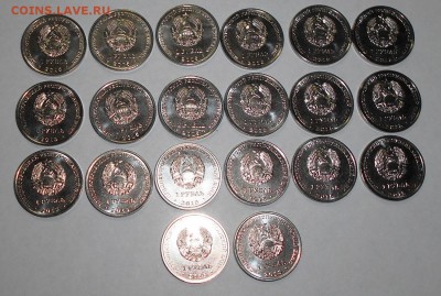 Приднестровье 1 руб Год Обезьяны 2015 г. 20 шт до 13.12.2018 - Prindstr1rub2015-2.JPG