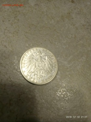 Вюртемберг Вильгельм II 2 марки до 13.12 в 22.00 - P81210-212706