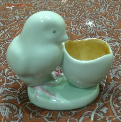 Фарфоровая статуэтка. Цыплёнок у скорлупы. - IMG_20181210_183300