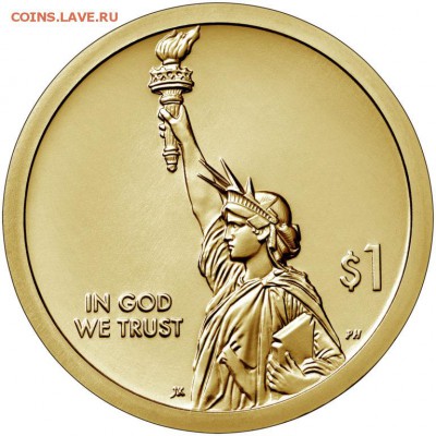 Монеты США. Вопросы и ответы - 2018-american-innovation-one-dollar-uncirculated-coin-obverse-768x768