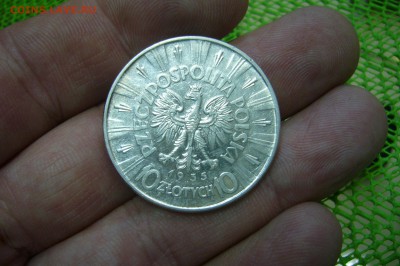 10 злотых 1935 пилсудский - 13-12-18 - 23-10 мск - P2020336.JPG