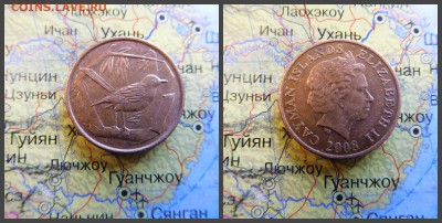 Каймановы острова 1 цент, 2008 - новый коллаж6