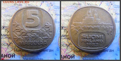 Финляндия 5 марок, 1983 - новый коллаж11