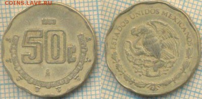 Мексика 50 сентаво 1993 г., до 17.12.2018 г. 22.00 по Москве - Мексика 50 сентаво 1993  4756