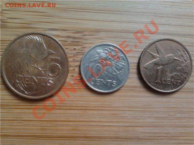 Тринидад и Тобаго,подборка из 3 монет,до 03.06.2011 22-00мск - Тринидад и Тобаго