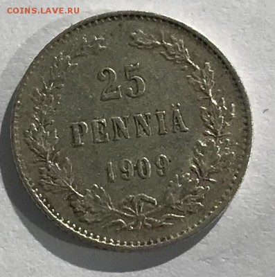 25 пенни 1909 гДо 17.12.2018 22.00 по МСК - 860D6B2A-D043-42D0-96A8-E4267B6A5E9F