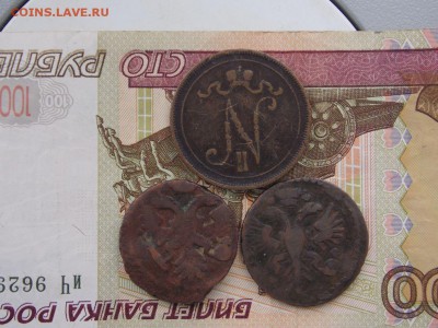10пенни 1907г.,деньга 1731,41г. 16.12.2018. - 10пен