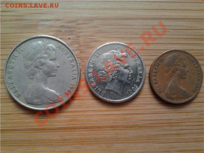 Австралия, подборка из 3 монет, до 03.06.2011г, 22-00 мск - Австралия.