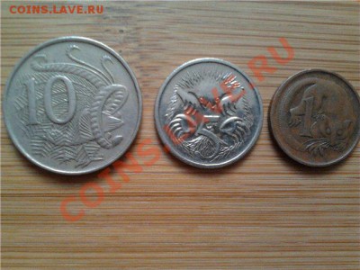 Австралия, подборка из 3 монет, до 03.06.2011г, 22-00 мск - Австралия