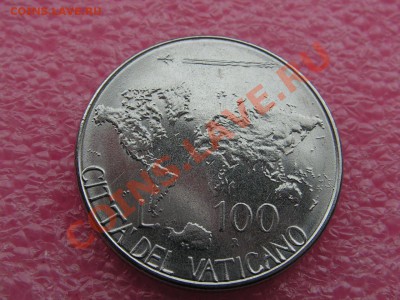 -Ватикан- 100 лир 1985 -- 31 мая 22-00 - 100-85.JPG
