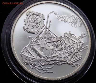 Венгрия 500 форинтов 1994 Корабль «Carolina» Серебро925 - Венгрия 500 ф 1994 (1).JPG