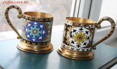 Подстаканники СССР с эмалью позолоченные.На оценку - IMG_0602.JPG