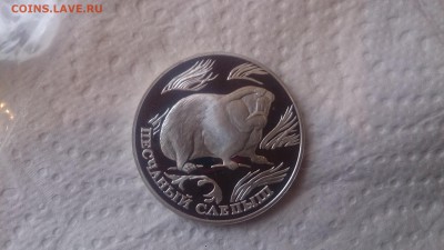 Красная книга 1 Рубль 1996 Слепыш до 20.12 22.10 МСК - DSC_4307.JPG