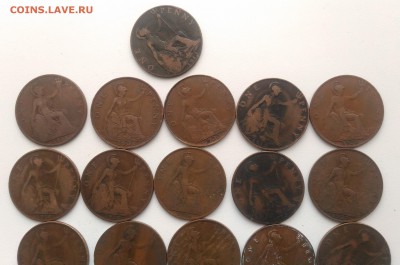 Великобритания Георга V Пенни, 26 шт., до 22.00 по мск 19.12 - Великобритания Георга V Пенни (3)