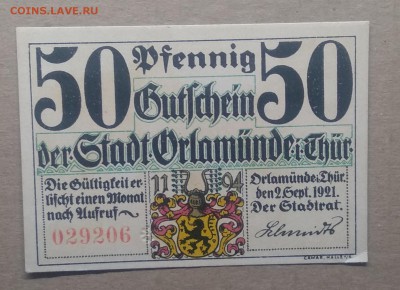 Нотгельд 50 пфеннигов Германии.Халле 1921 г.до 20.12 в 22.00 - IMG_20181214_154013