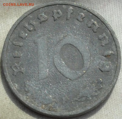 Германия 3 рейх 10  пфенниг 1942. 17. 12. 2018. в 22 - 00. - DSC_0871