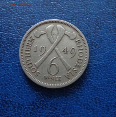 Южная Родезия 6 пенсов 1949  до 19.12.18 - DSC00327.JPG