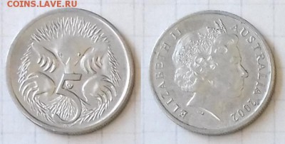 АВСТРАЛИЯ 5 центов 2002 до 21 декабря 22-00 мск - АВСТРАЛИЯ 5 центов 2002 20180704_100352