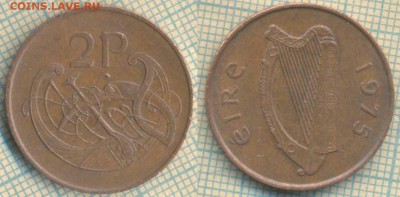 Ирландия 2 пенса 1975 г., до 20.12.2018 г. 22.00 по Москве - Ирландия 2 пенса 1975  4779