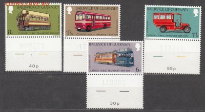 GUERNSEY 1979 транспорт 4м с купонами - 115