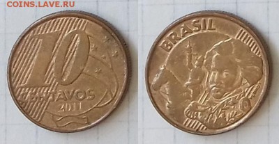 БРАЗИЛИЯ 10 сентаво 2011 до 22 декабря 22-00 мск - БРАЗИЛИЯ 10 сентаво 2011 20180704_111734
